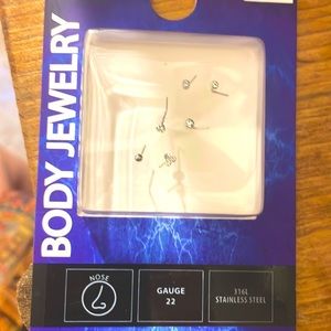 Brand new IN BOX nose rings